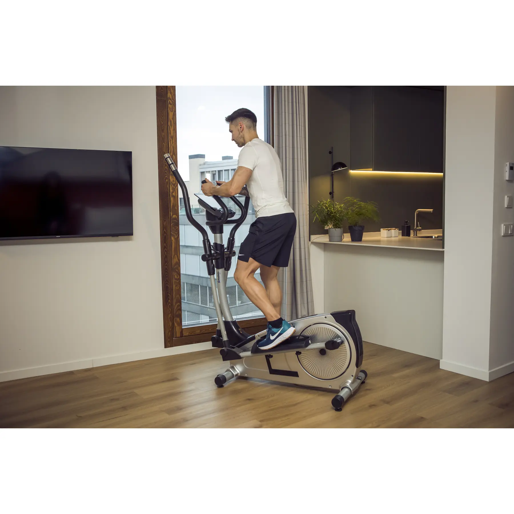 BH Fitness Bicicleta Eliptica NLS12 Dual