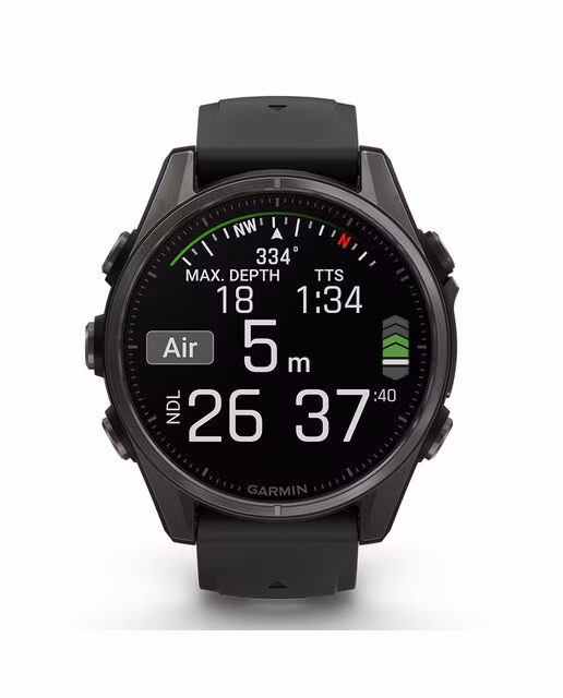 Garmin - Reloj Smartwatch fenix 8 43mm Zafiro Amoled