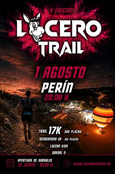 Cartel de Lucero Trail