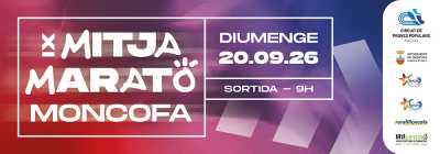 Cartel de IX Mitja Marató de Moncofa