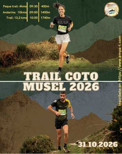Cartel de IV Trail Coto Musel