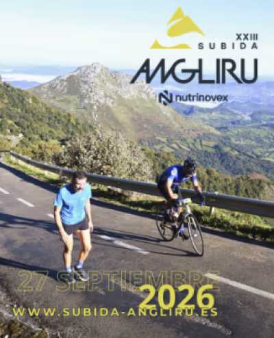 Cartel de Subida al Angliru