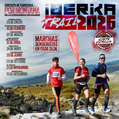 Cartel de Iberika Trail La Cabrera