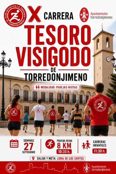 X Carrera Tesoro Visigodo de Torredonjimeno — Asfalto, 8K, Torredonjimeno, Jaén