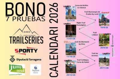 Cartel de TrailSeries Costa Daurada