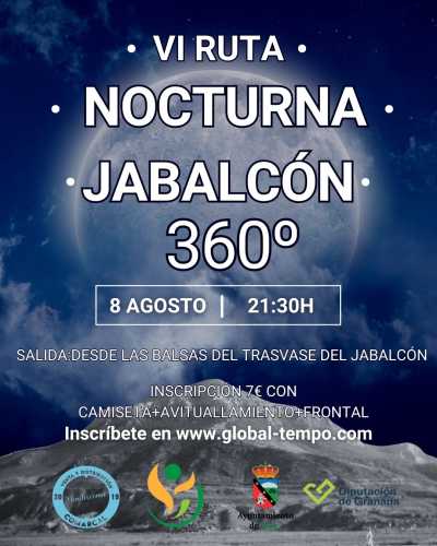 VI Ruta Nocturna Jabalcón 360 — Asfalto, 13K, Zújar, Granada