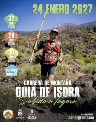 Cartel de Carrera de Montaña Guía de Isora