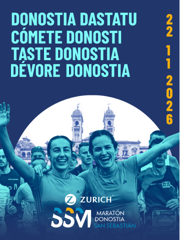 Cartel de Maratón de San Sebastián