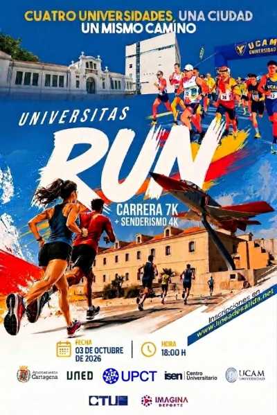 Cartel de I Universitas Run