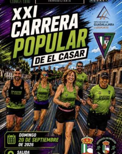 Cartel de Carrera Popular Villa de El Casar
