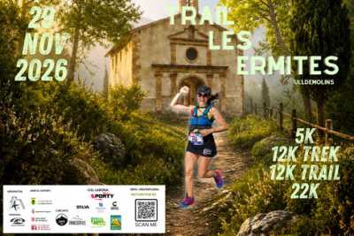 Cartel de TrailSeries Les Ermites Ulldemolins