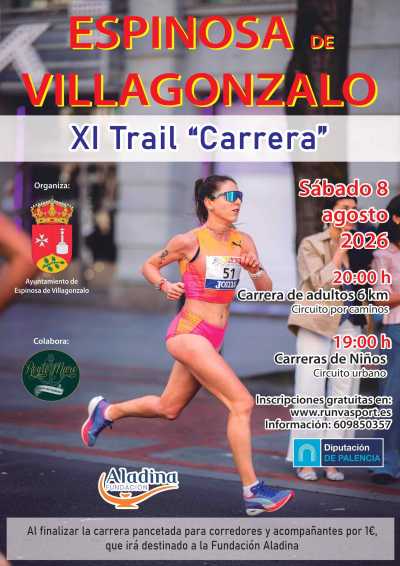 XI Trail Carrera Espinosa de Villagonzalo — Trail, 6K, Villagonzalo, Palencia