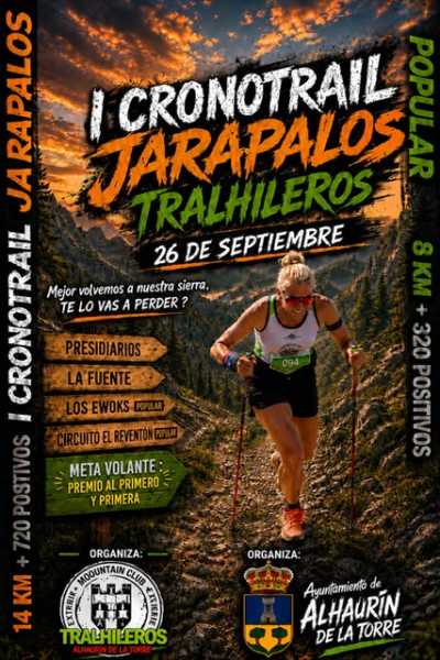 Cartel de I CRONOTRAIL JARAPALOS TRALHILEROS