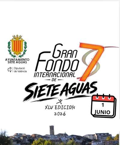 Cartel de XLV Gran Fondo Internacional Siete Aguas