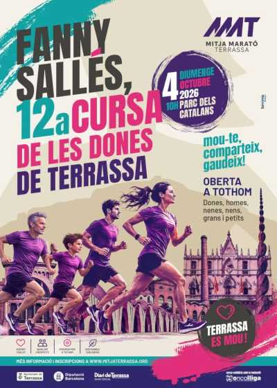 12ª Cursa Fanny Sallés — Asfalto, 5K, Terrassa, Barcelona