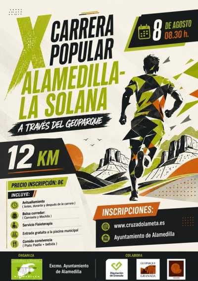 X Carrera Popular Alamedilla-La Solana — Asfalto, 12K, Alamedilla, Granada