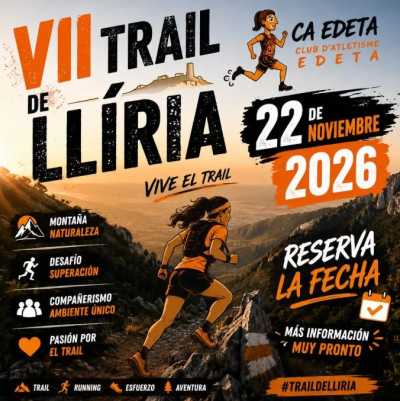Cartel de VII Trail de Llíria