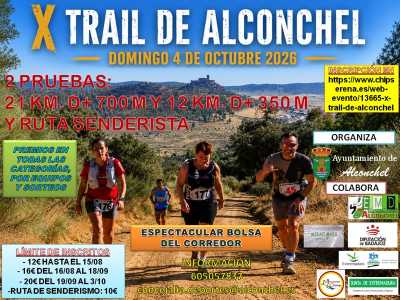 X Trail de Alconchel — Trail, 21K, Alconchel, Badajoz