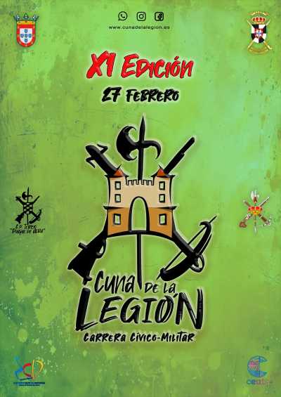 XI Carrera Cívico-Militar Cuna de La Legión — Trail, 48K, Ceuta, Ceuta