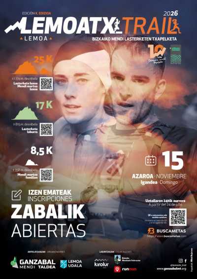 Cartel de X Lemoatx Trail