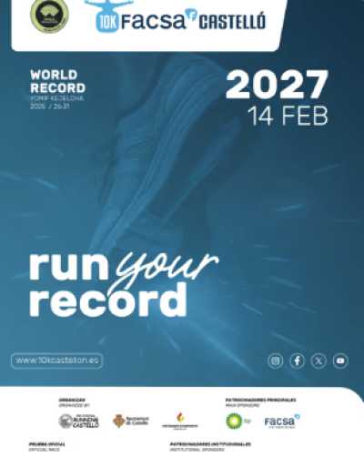 Cartel de 10K FACSA Castelló