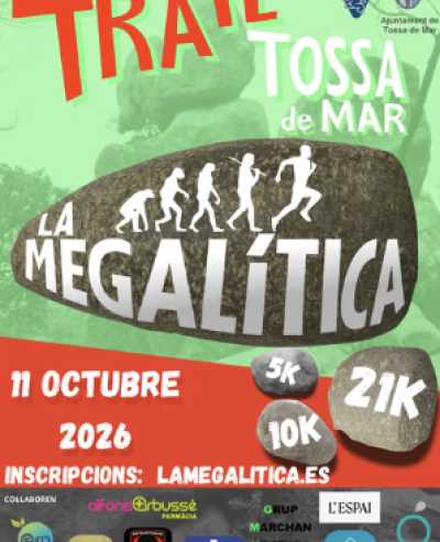 Cartel de Trail La Megalítica Acerko
