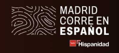 Cartel de Madrid corre en Español
