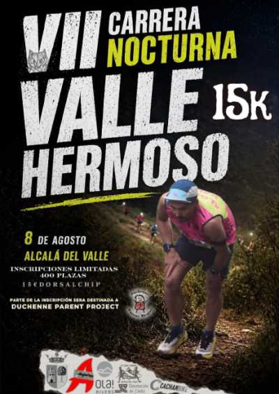 VII Carrera Nocturna Valle Hermoso — Asfalto, 14K, Alcalá del Valle, Cádiz