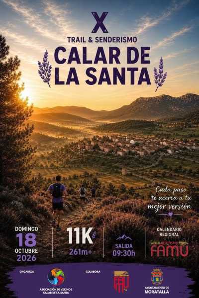 Cartel de Trail de Calar de la Santa