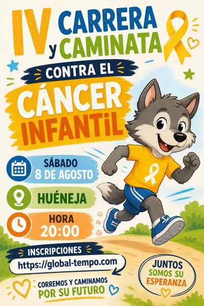 IV Carrera Solidaria la Lobera — Asfalto, 10K, Huéneja, Granada