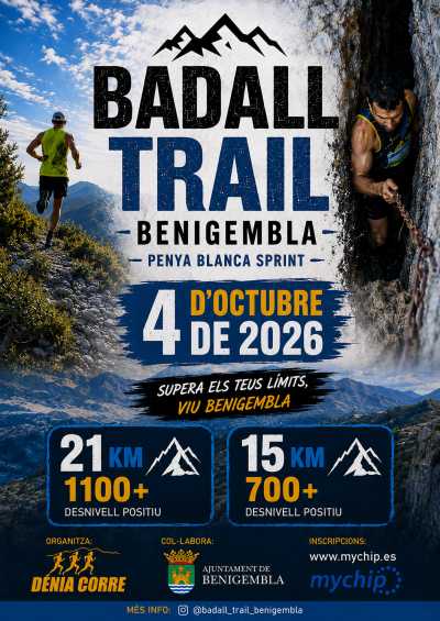 Cartel de Badall Trail