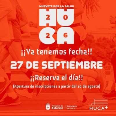 Cartel de IX Carrera HUCA Muévete por la Salud