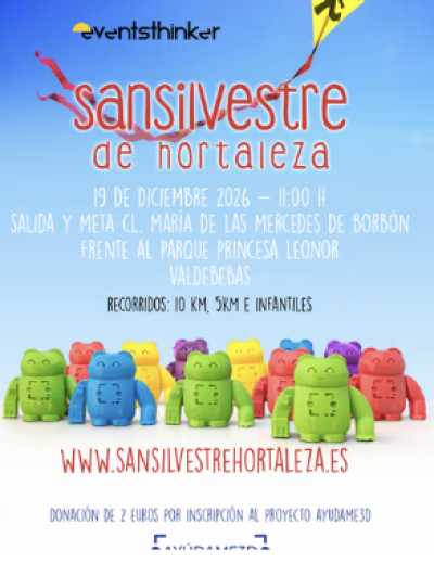 Cartel de XI San Silvestre de Hortaleza