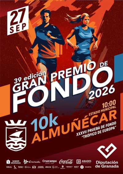 Cartel de XXXVII Prueba de Fondo Almuñecar Trópico de Europa