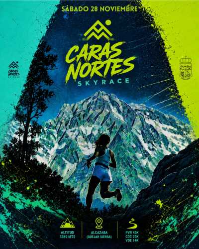 Cartel de Skyrace Caras Nortes Güejar Sierra