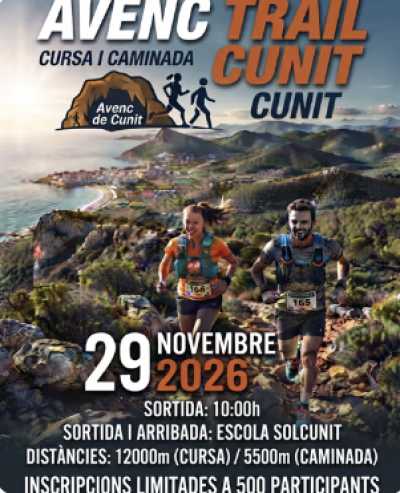 Cartel de Avenc Trail Cunit