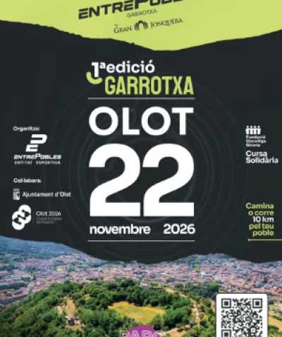 Cartel de Cursa Entrepobles La Garrotxa