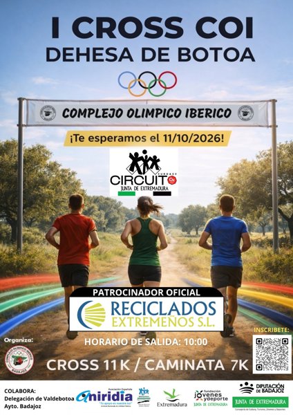 I Cross COI Dehesa de Botoa — Cross, 11K, Valdebotoa, Badajoz