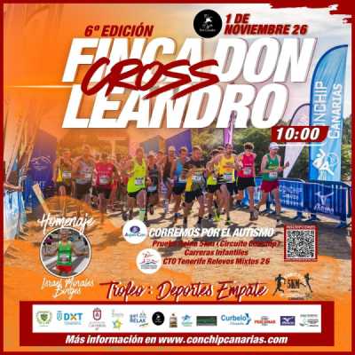 Cartel de VI Cross Popular Finca Don Leandro