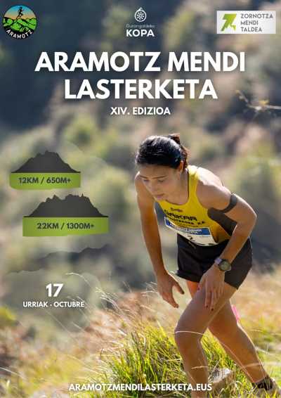 XIV Aramotz Mendi Lasterketa — Trail, 22K, Amorebieta-Etxano, Bizkaia
