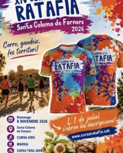 Cartel de Cursa de Muntanya de la Ratafia