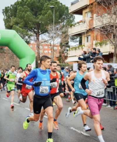 Cartel de 40ª Mitja Marató de Sant Cugat del Vallès