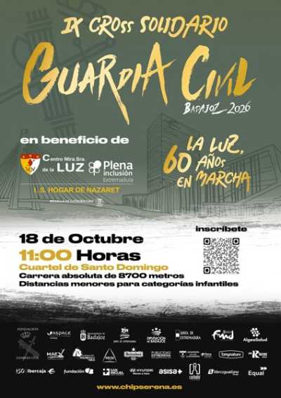IX Cross Solidario Virgen del Pilar — Cross, 8.7K, Badajoz, Badajoz