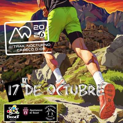 Cartel de III Trail Nocturno Cabeco dor Bussot