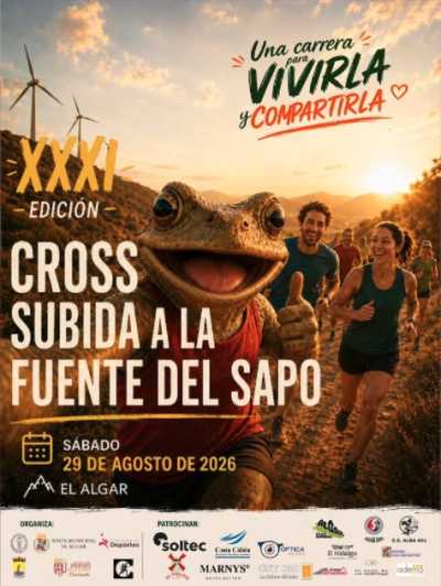 Cartel de XXXI Cross Subida a la Fuente del Sapo