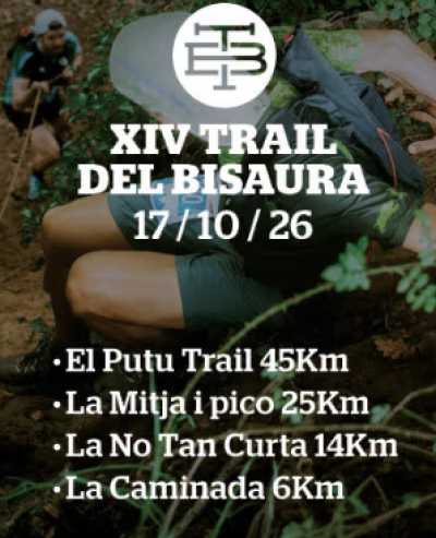 Cartel de El Putu Trail del Bisaura