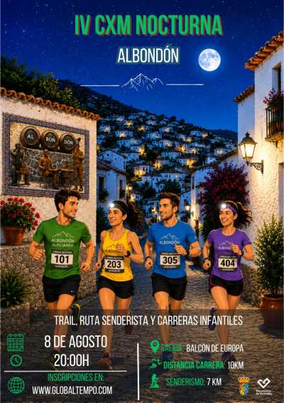 IV CxM Albondón Nocturna — Asfalto, 9.6K, Albondón, Granada
